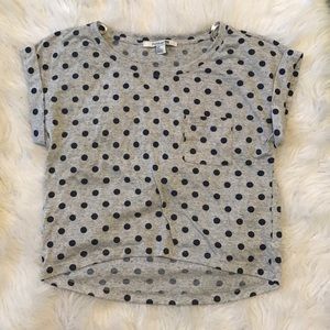 Forever 21 polka dot top!