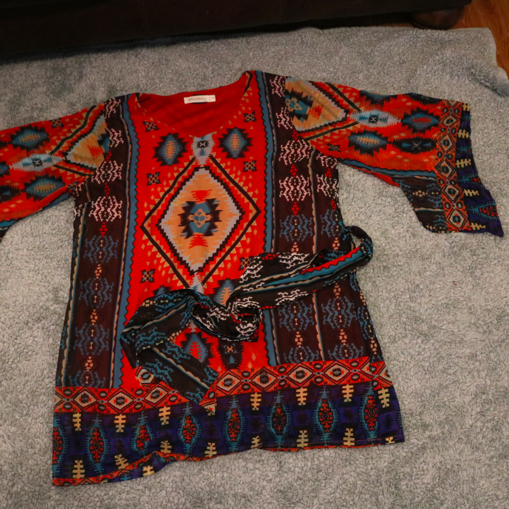 Tribal Patterned Dress