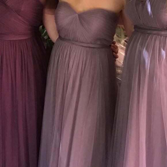Jenny Yoo Annabelle Bridesmaids Dress in Lilac - Picture 2 of 4
