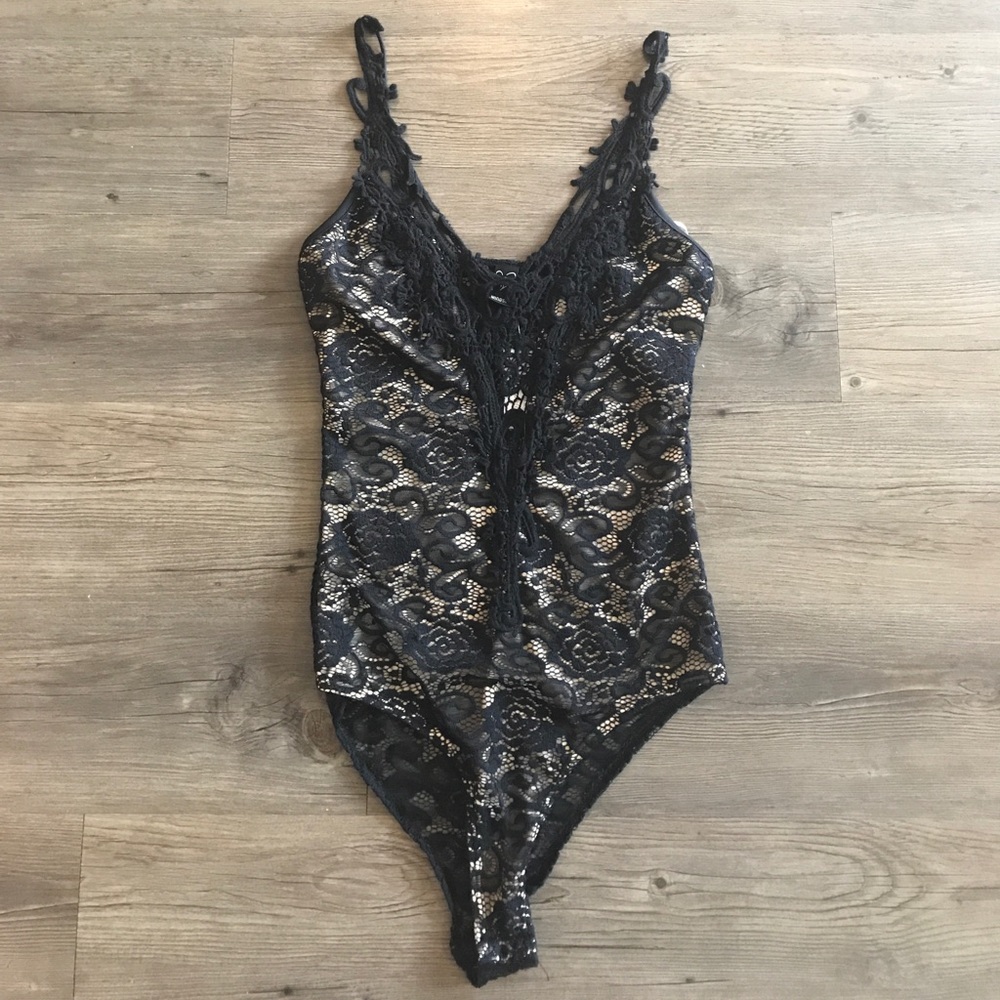 Lace bodysuits
