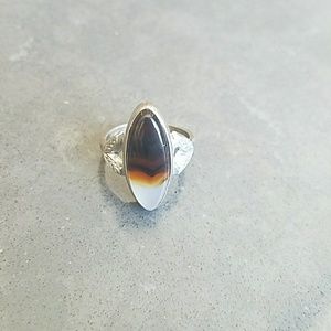 Rare Tigers eye Stone Ring