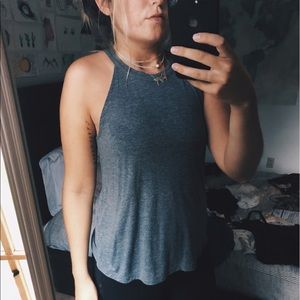 Grey halter top 🌸