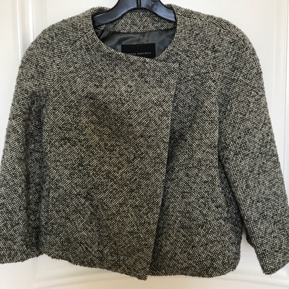 Banana Republic Tweed Crop coat - Picture 3 of 8