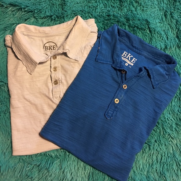BKE Other - BKE buckle athletic fit men's polo shirts.
