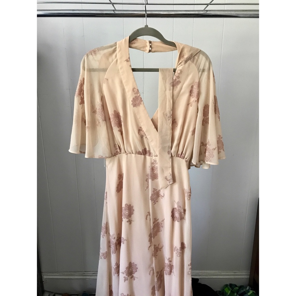 ASOS Flutter Sleeve Maxi Dress