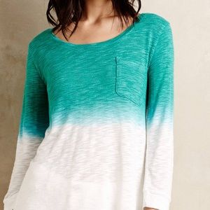 Anthropologie NWOT ombré shirt