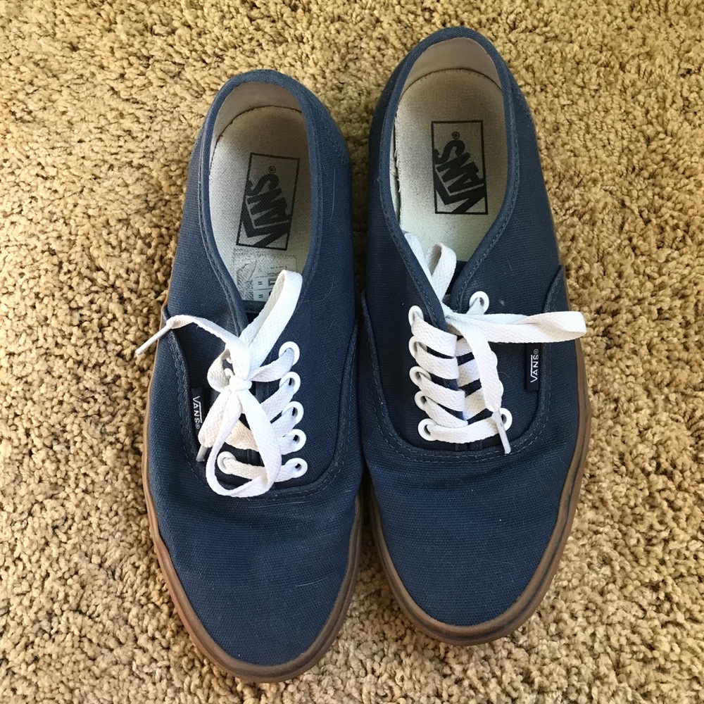 Navy blue Vans