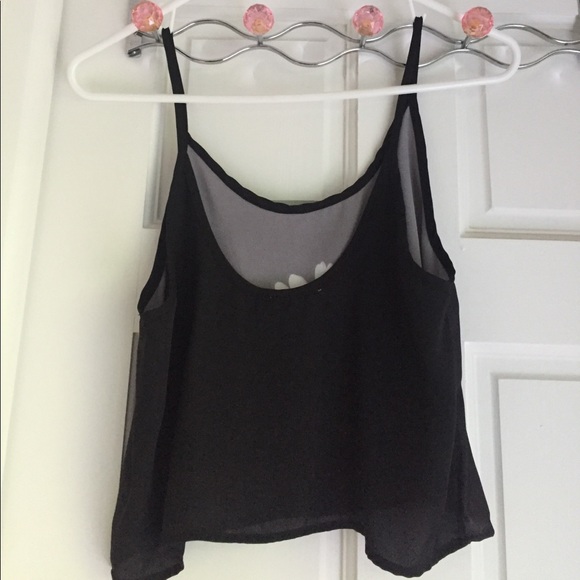 Flower Crop Top - Picture 2 of 3