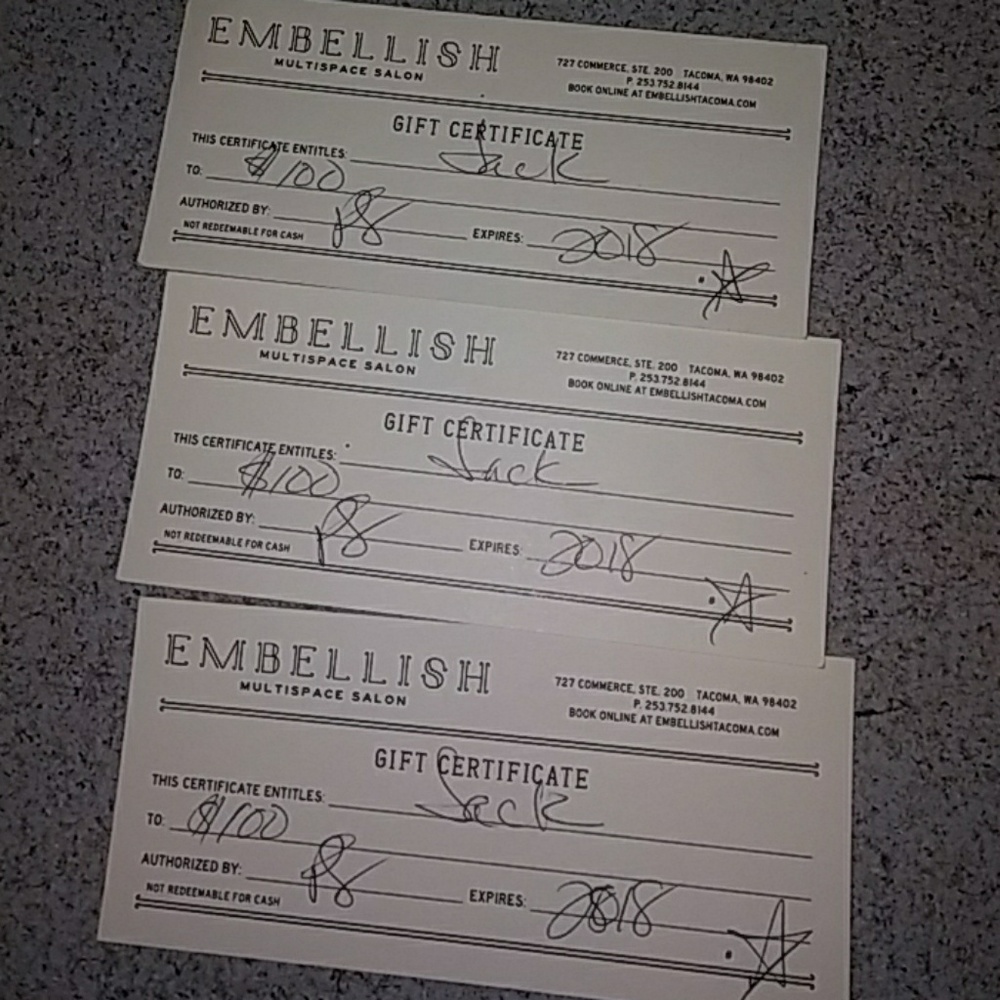 Embellish downtown tacoma hair saon