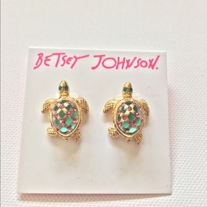 Turtle Betsey Johnson Earings