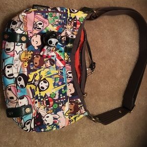 Tokidoki celebrazione amica print purse