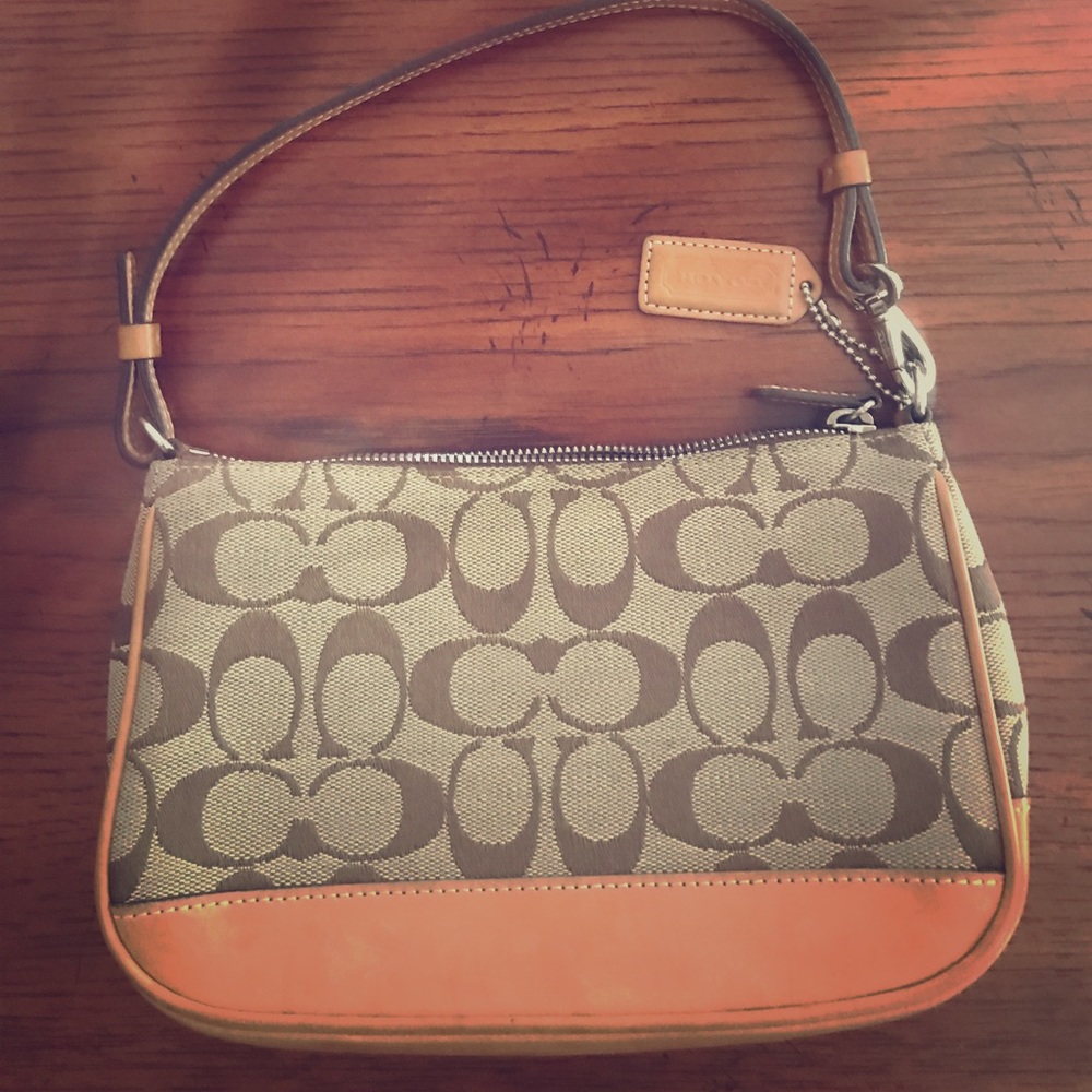 Beige Coach Bag
