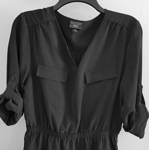 Mossimo convertible sleeve shirt dress