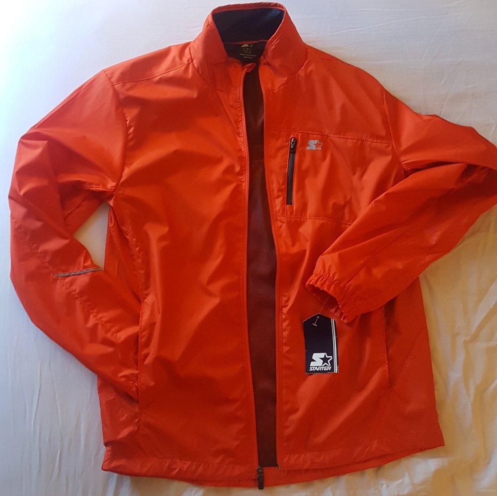 STARTER NWT  Small (34-36)  Men's Orange jacket