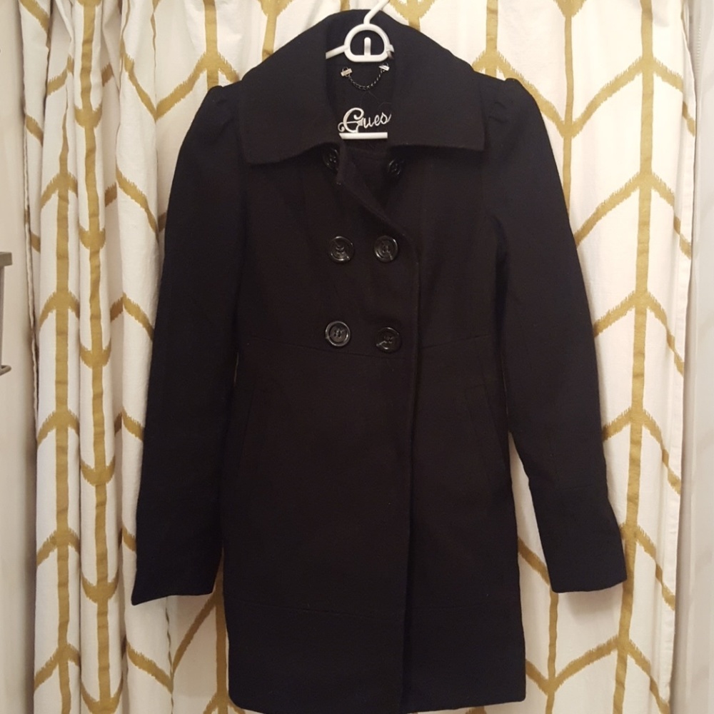 🚫SOLD🛇 Guess brand pea coat (size: S)