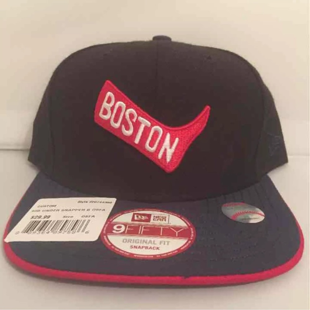 Boston Red Sox custom SnapBack hat nwt