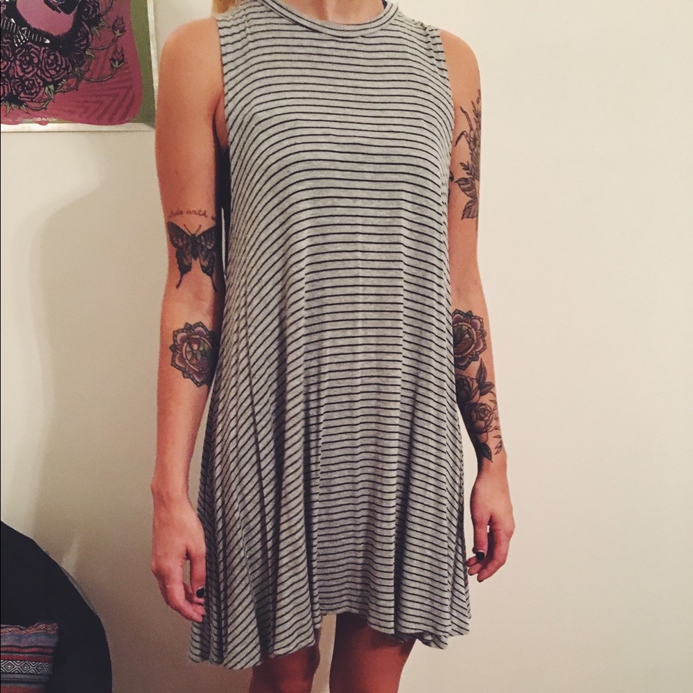 See You Monday • Casual Striped Dress