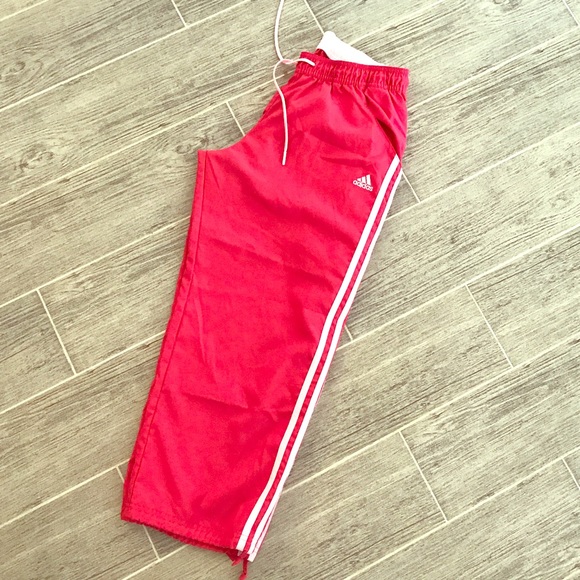 adidas Pants - 🏝Adidas crop tie waist pant