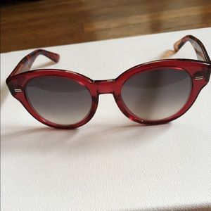 Red Tortoise Gucci Sunglasses