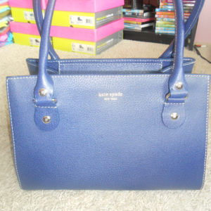 Kate Spade Blue Purse ~ EUC