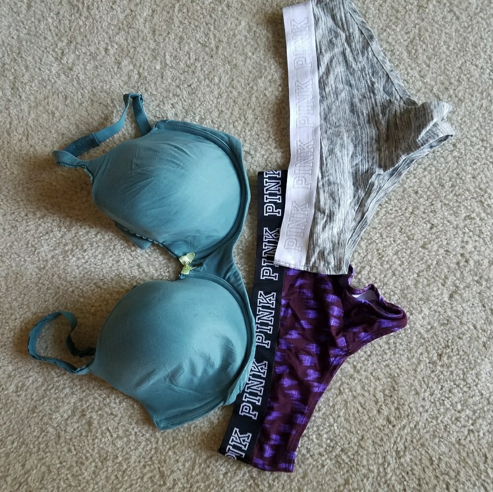 VS bra and panties set new!