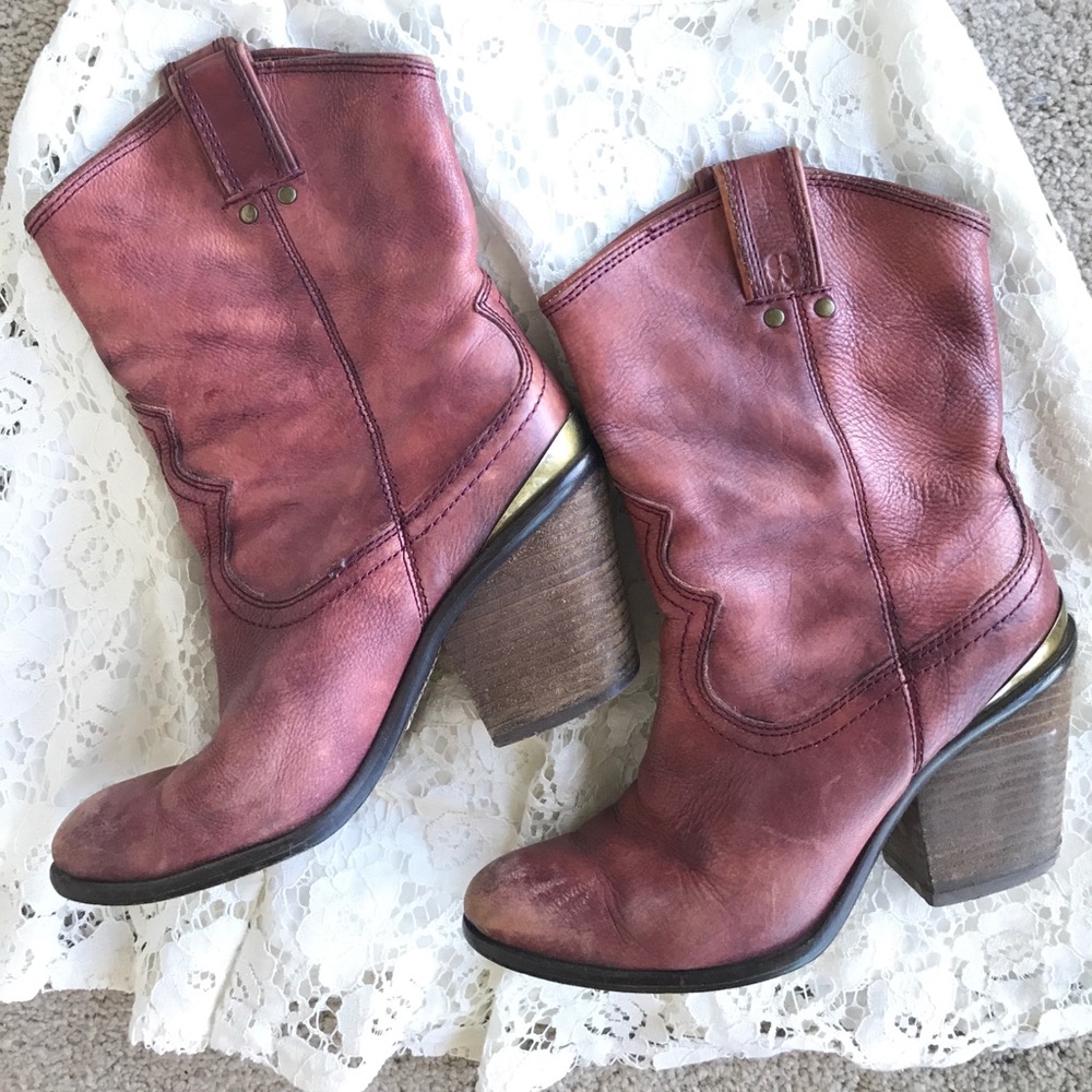 Lucky Brand Leather Boots