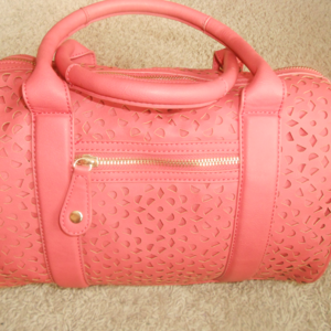 ALDO Orange Satchel Purse ~ EUC