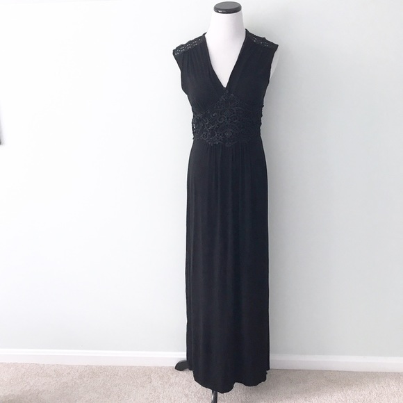 Monteau Dresses & Skirts - Nordstrom monteau Black Maxi Dress
