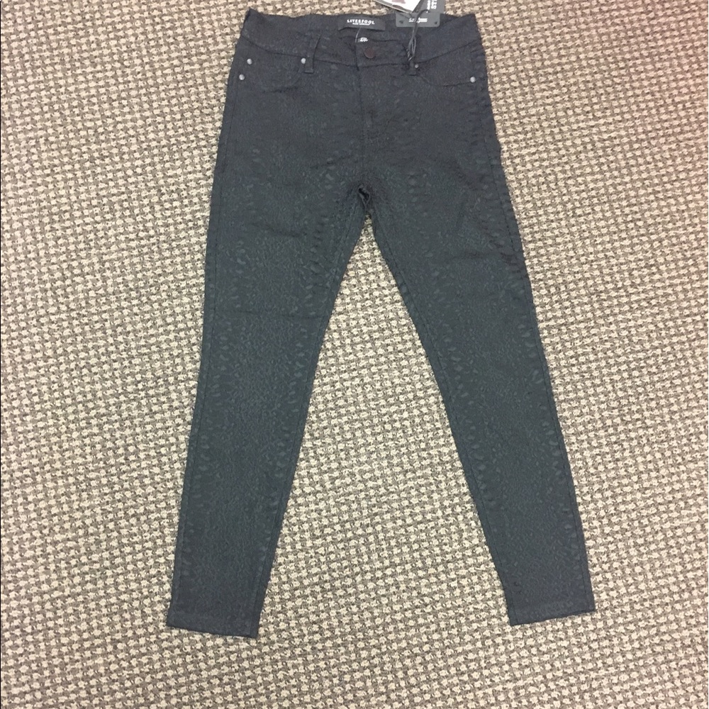 Liverpool Leigh Textured Printed skinny Pant