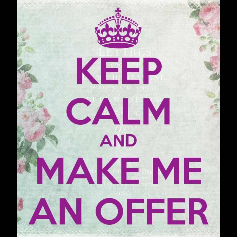 Love to get offers!💜💜💜💜💜💜💜