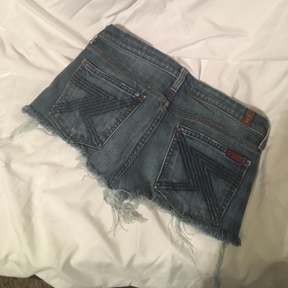 7 jeans Jean shorts - Picture 4 of 4