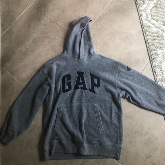 Fleece Gap Grey Hoodie - Picture 1 of 2