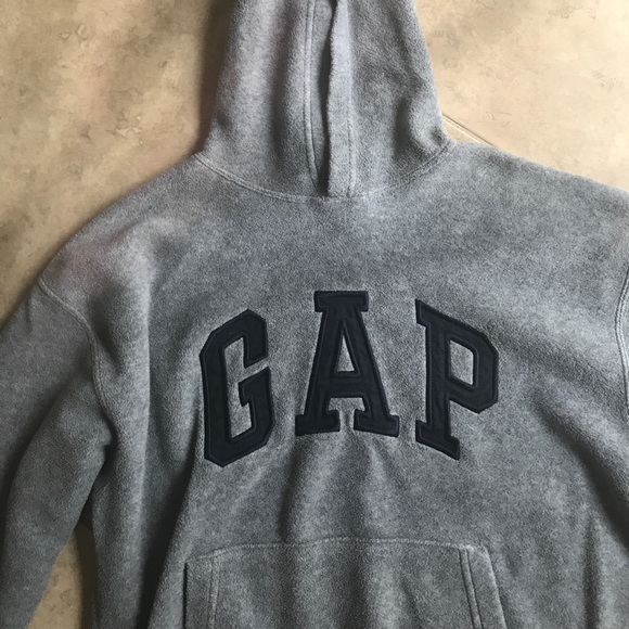 Fleece Gap Grey Hoodie - Picture 2 of 2