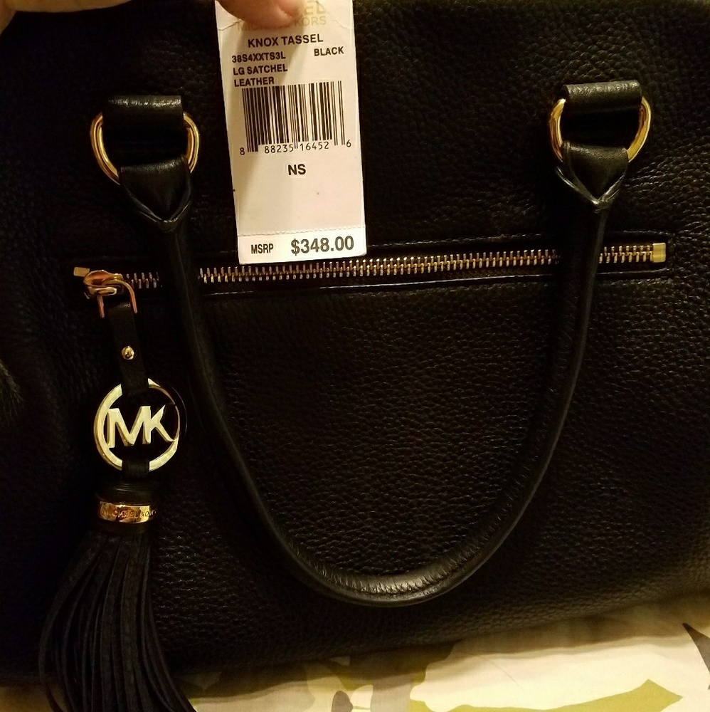 Michael Kors Black Leather handbag