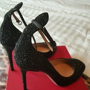 Valentino strass crystal shoes