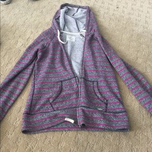 striped hoodie