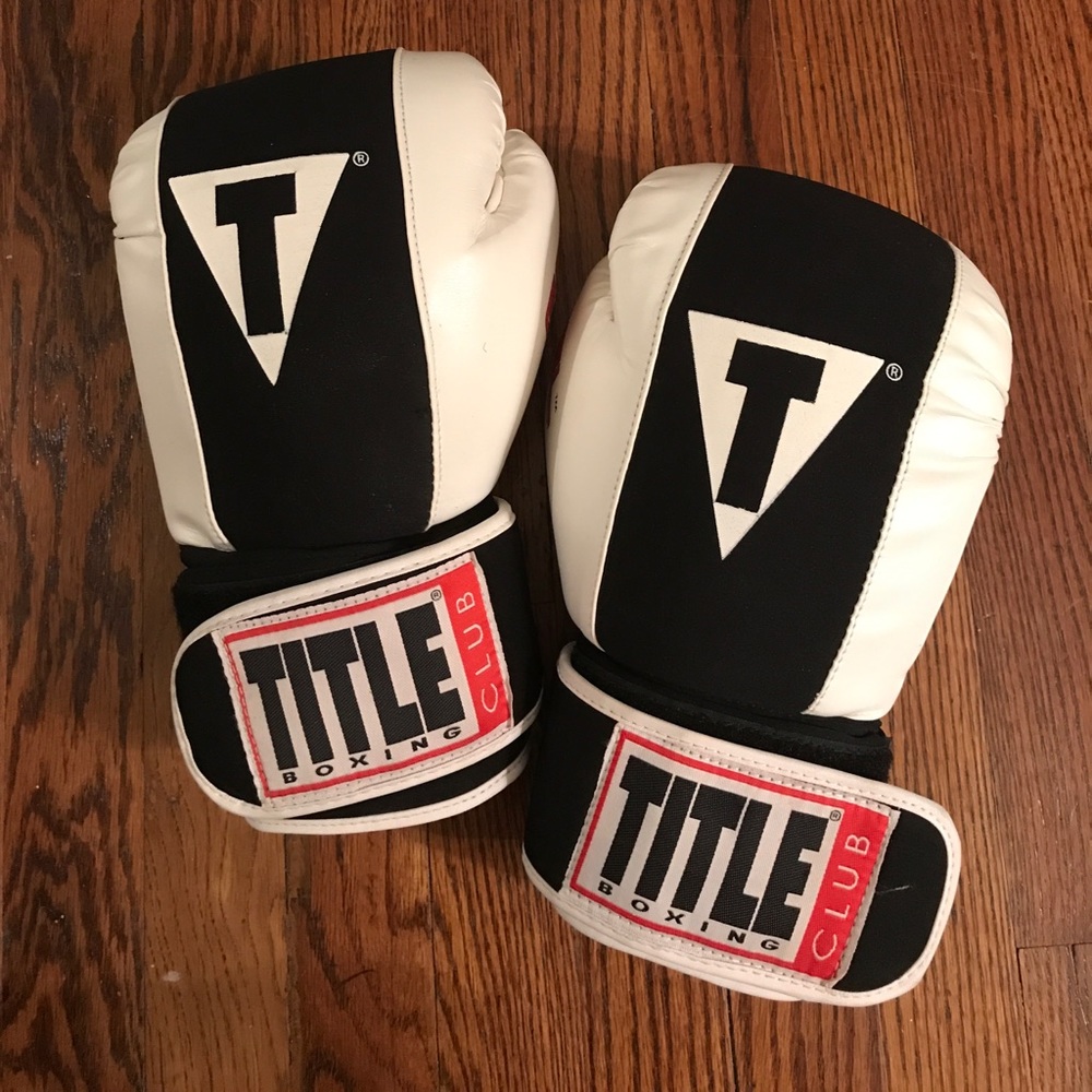 Title Boxing Gloves with Gel Enforced Lining