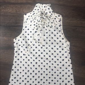 Kate Spade Ruffle Sleeveless Blouse