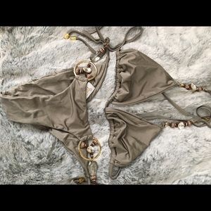 Authentic beach bunny bronze bikini