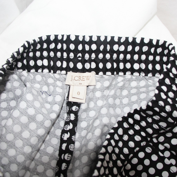 Black and white polka dot shorts - Picture 3 of 4