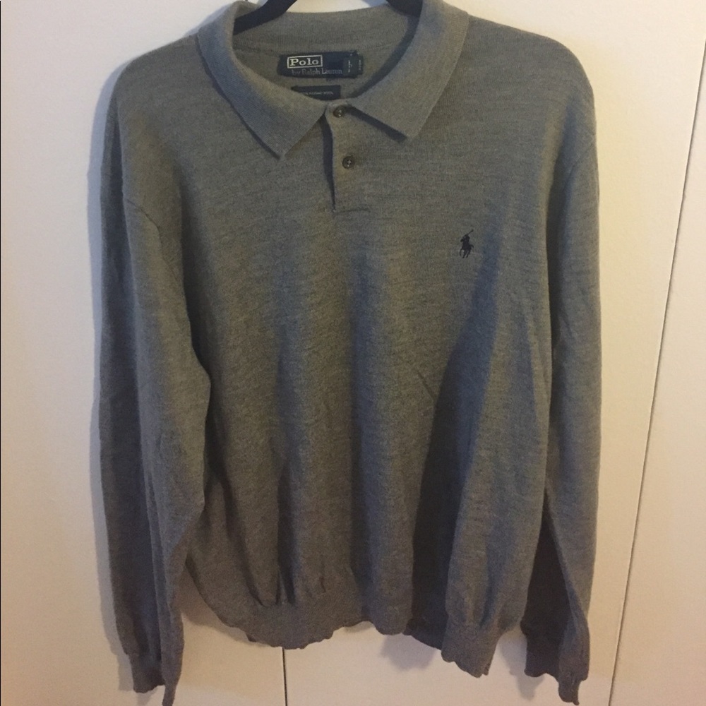 Men's polo Ralph Lauren collard sweater
