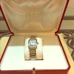 Authentic Cartier tank francaise taking offers now