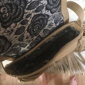 Fringe purse