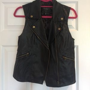 Sanctuary Pleather Vest