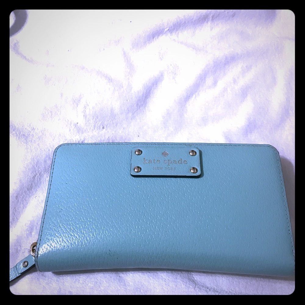 Original Teal Kate Spade Wallet