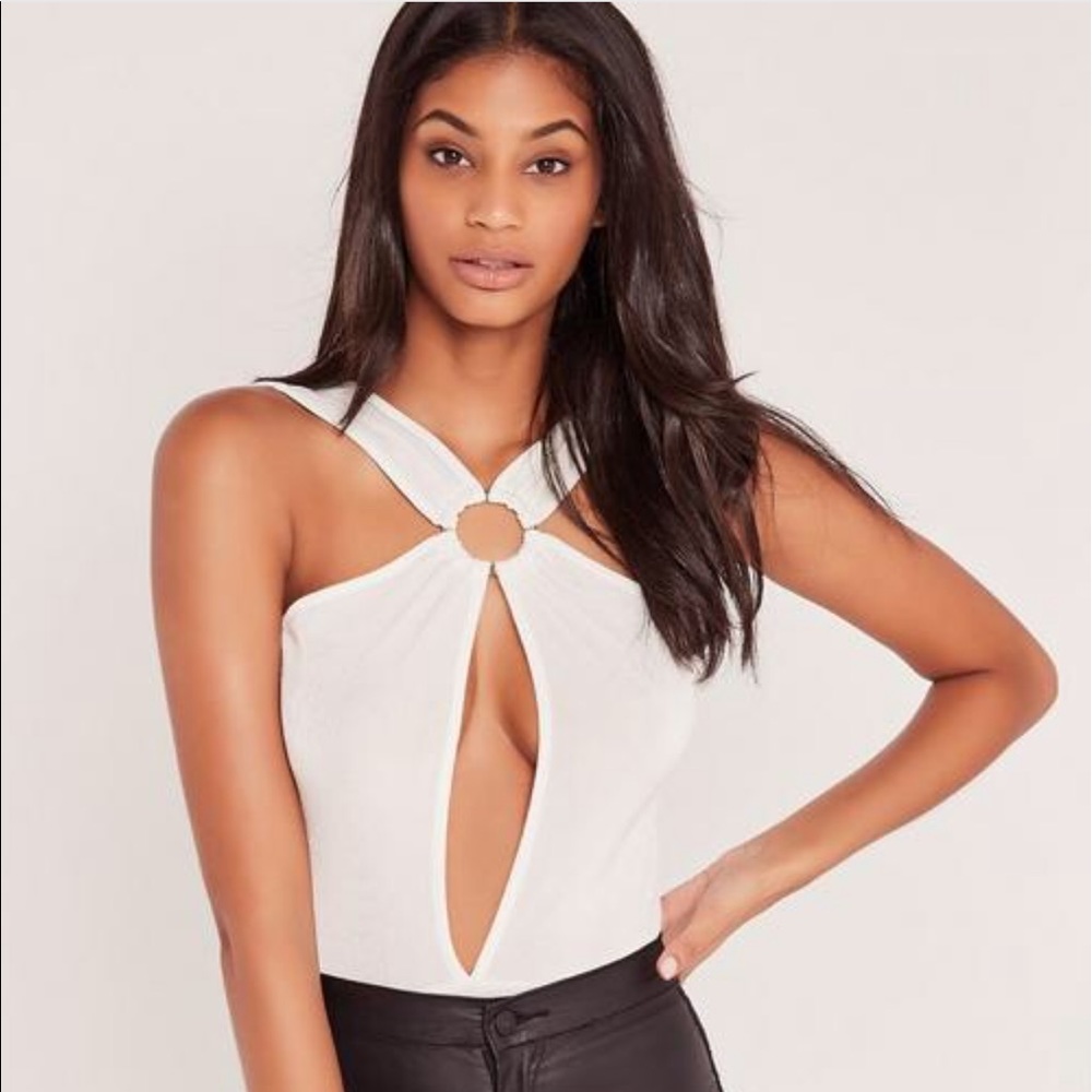 Missguided white bodysuit