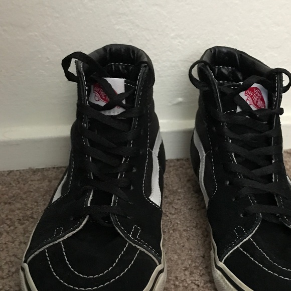 Vans Shoes - Old School Classic Vans HighTop Men 5 Women's 6.5
