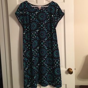 Cap sleeved summer dress