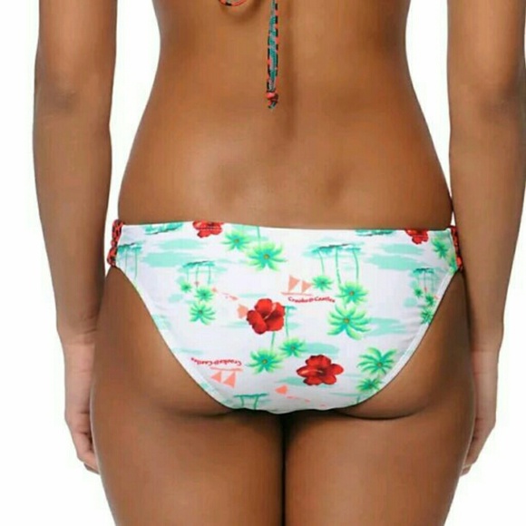 NWT Crooks and Castles Hawaiian Bikini swimsuit - Picture 2 of 3