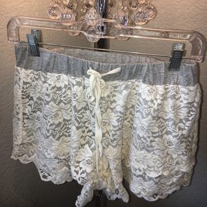 Lace shorts